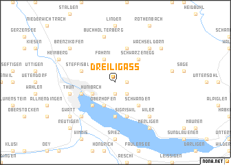 map of Dreiligass
