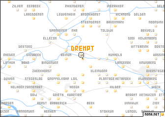map of Drempt