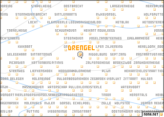 map of Drengel