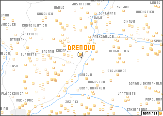 map of Drenovo