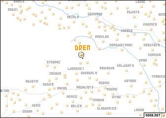 map of Dren
