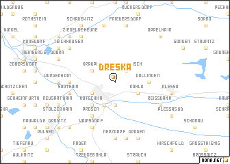 map of Dreska