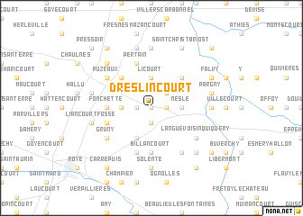 map of Dreslincourt