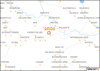 map of Dridu