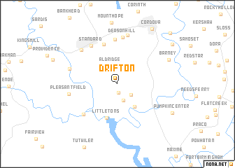 map of Drifton