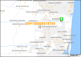 map of Driftwood Estates