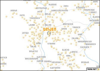 map of Drijen