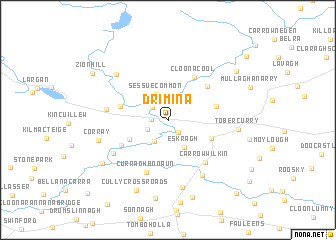 map of Drimina