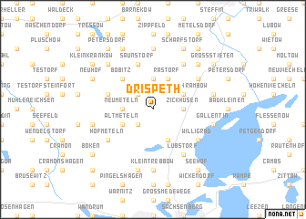 map of Drispeth