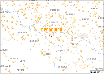 map of (( Drndovina ))