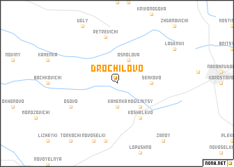 map of Drochilovo