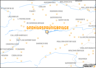 map of Drohidaspaunig Bridge