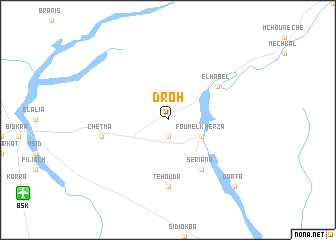 map of Droh