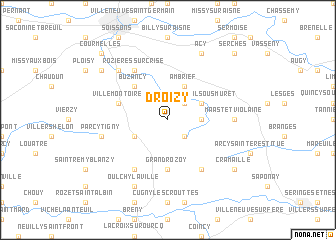 map of Droizy