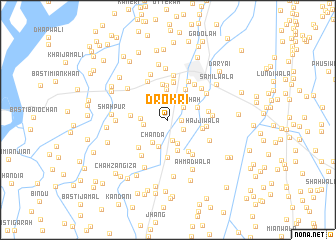 map of Drokri