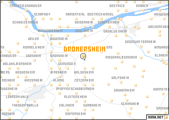 map of Dromersheim