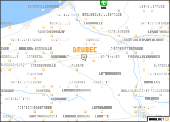 map of Drubec