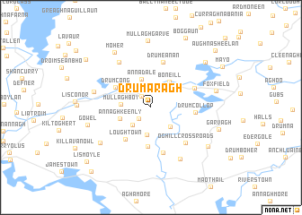 map of Drumaragh