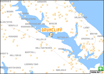 map of Drumcliff