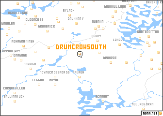 map of Drumcrow South