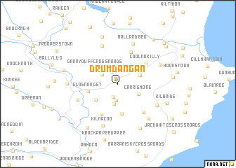 map of Drumdangan