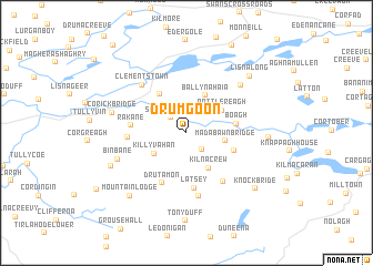 map of Drumgoon