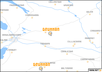 map of Drumman
