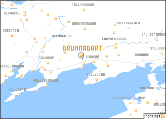 map of Drumnadart