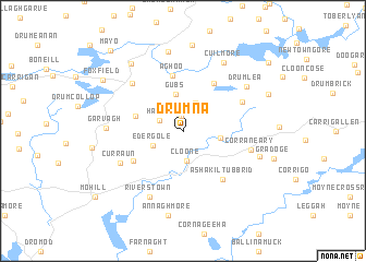map of Drumna