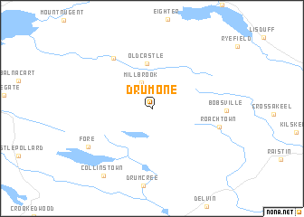 map of Drumone