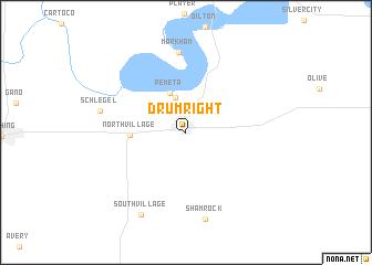 map of Drumright