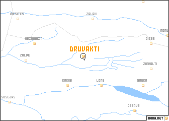 map of Druvakti