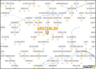 map of Druzgalov