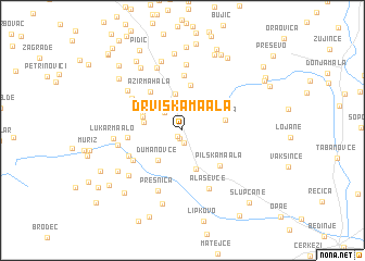 map of Drviška Maala