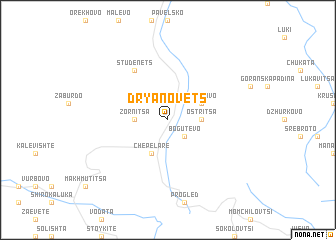 map of Dryanovets