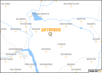 map of Dryanovo