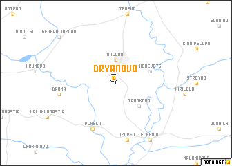 map of Dryanovo