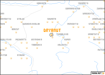 map of Dryanŭt