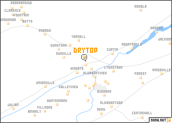 map of Dry Top
