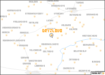 map of Dryzlovo