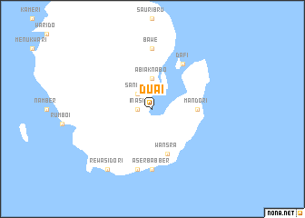 map of Duai