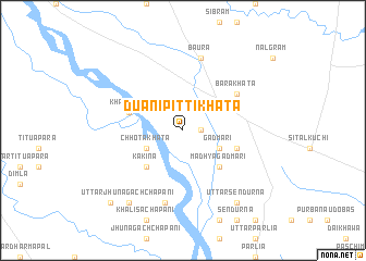 map of Duāni Pittikhāta