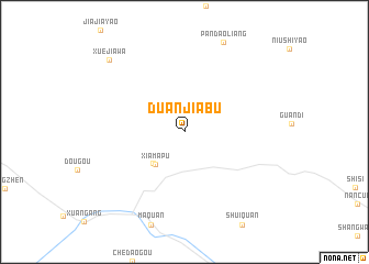 map of Duanjiabu