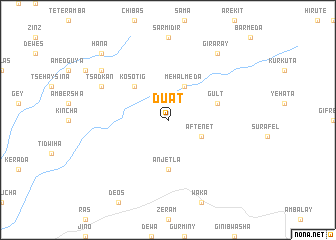 map of Duʼāt