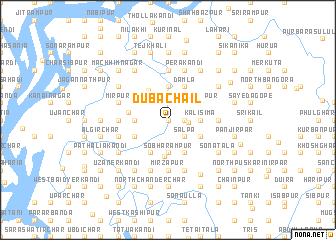 map of Dubāchāil