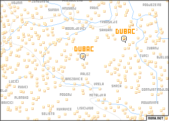 map of Dubac