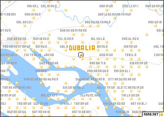 map of Dubalia