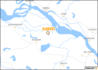 map of Dubāri