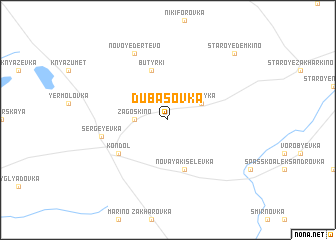 map of Dubasovka