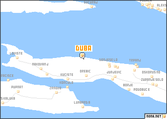 map of Duba